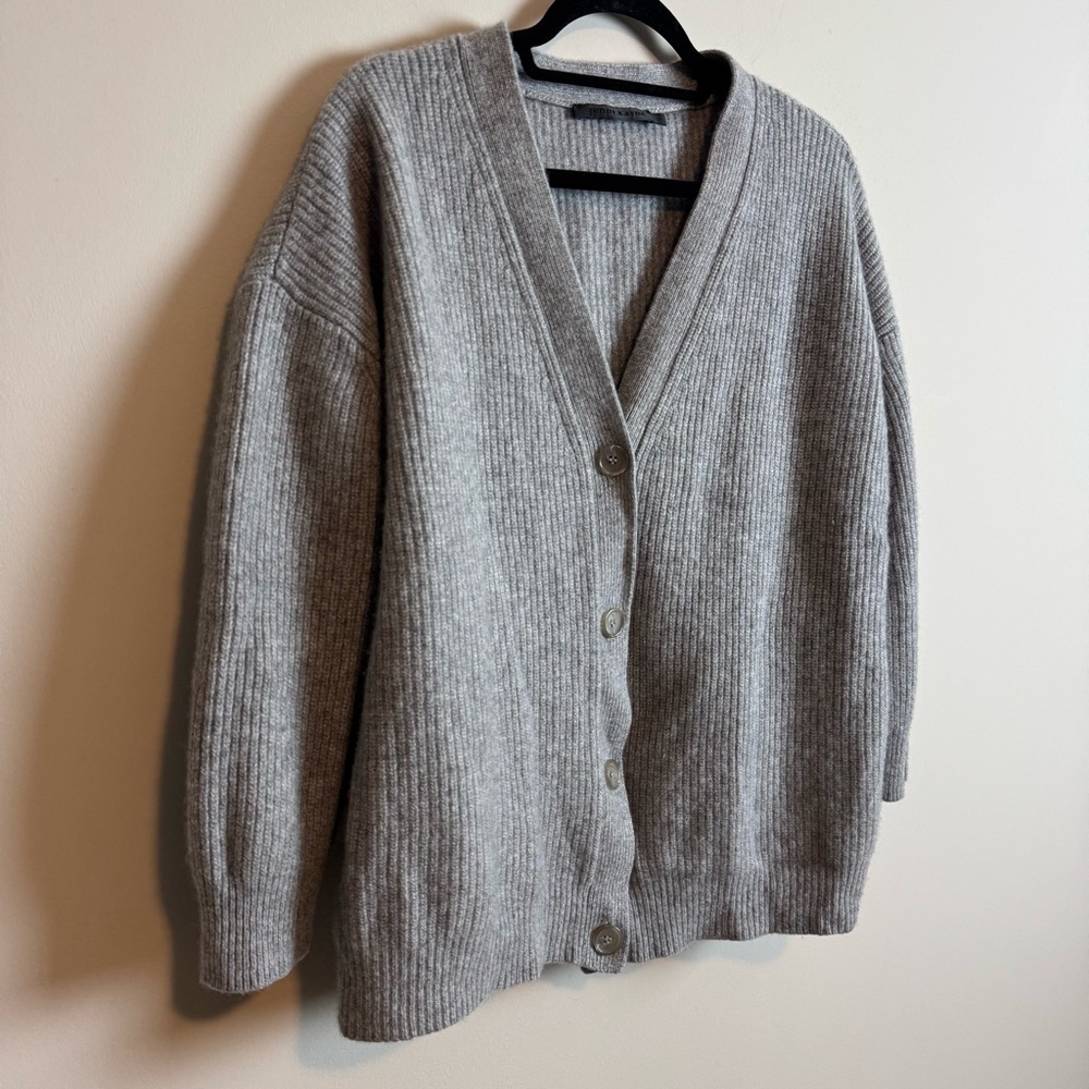 Jenni Kayne 100% Cashmere Cropped Cocoon Cardigan XL - Picture 12 of 12